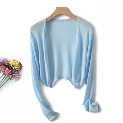 Soft Knitted Cardigan 搭配小帮手~针织外搭小坎肩*4色