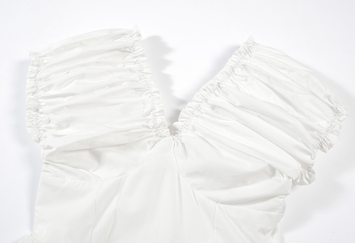 法式收腰连衣裙 French-style waist-cinching dress for women