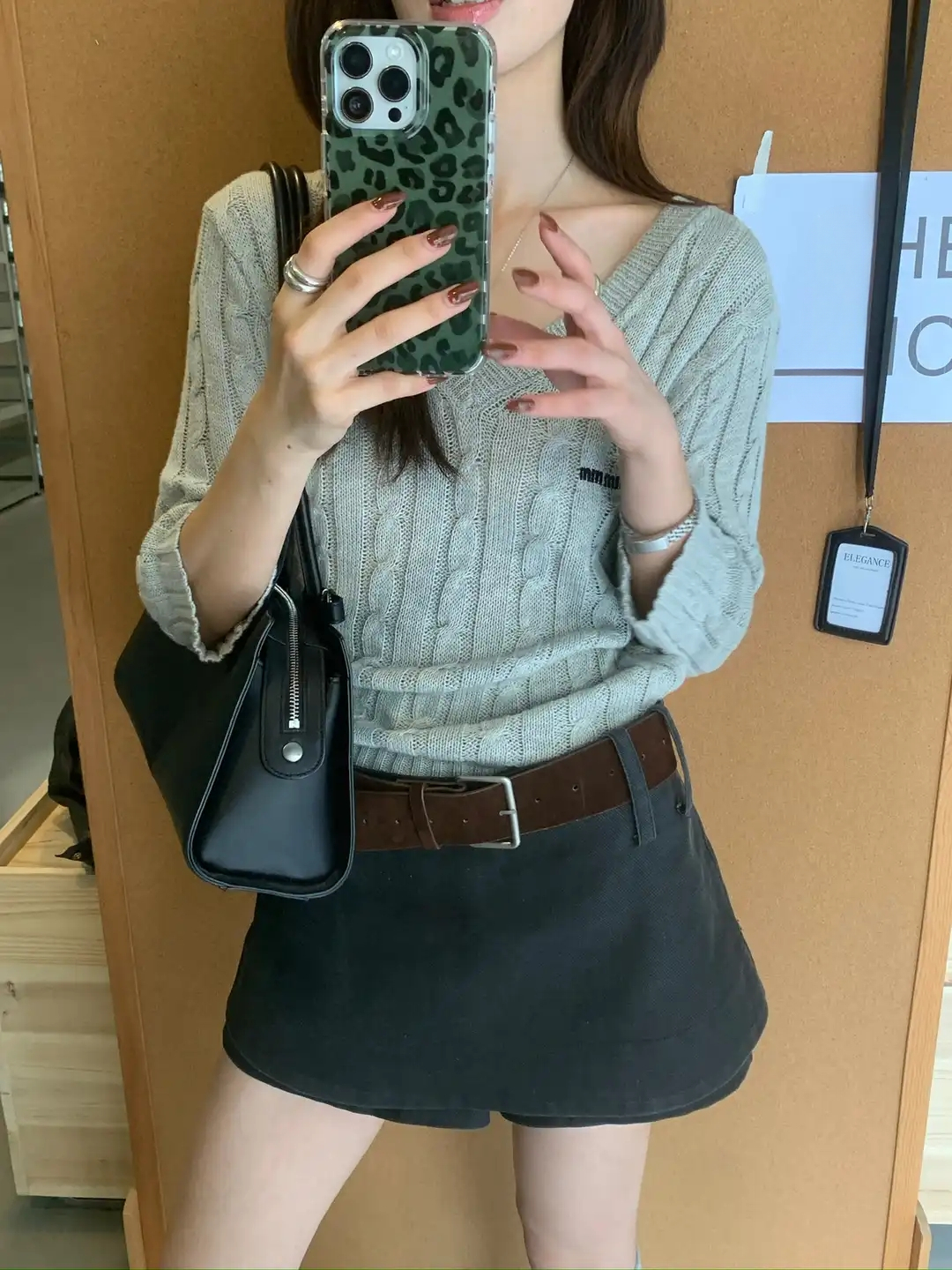 CHIC High-Waist Skort 独特好看！高腰防走光半身裙* 3 Colors