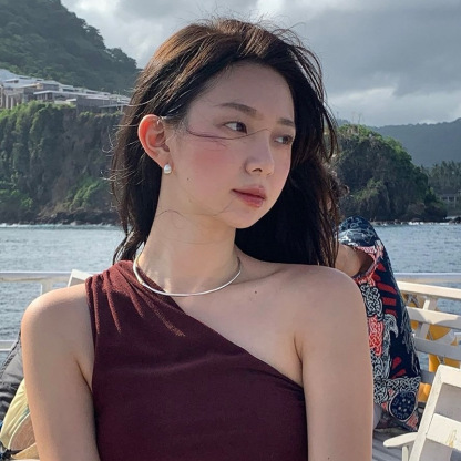 Shell-Texture Hoop Earrings 贝壳纹路素圈耳环*2 Colors