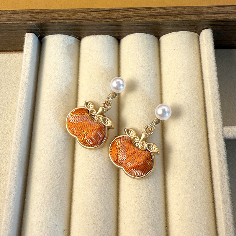 Song Brocade Statement Earrings 宋锦造型耳环* 9 Design