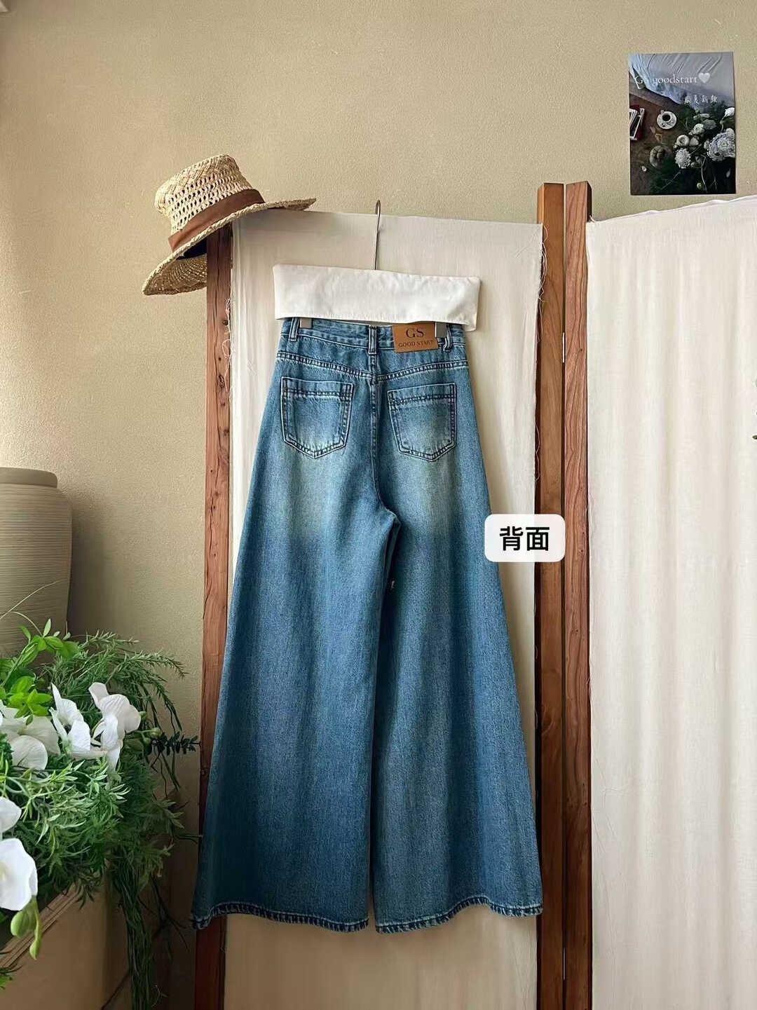 Washed Cat Scratch Casual Jeans 裤型太正 ◣洗水猫抓纹休闲牛仔裤*2 Colors