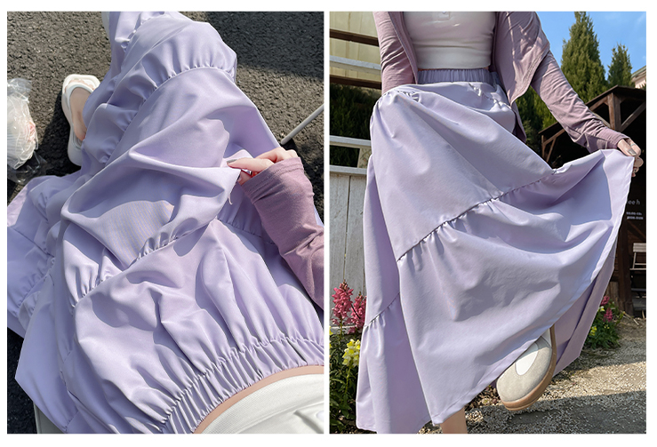 Gentle Temperament Flared Umbrella Skirt 温柔大摆蛋糕裙