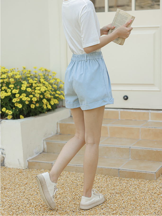 Sweet Candy Shorts 糖果色直筒短裤*4Colors