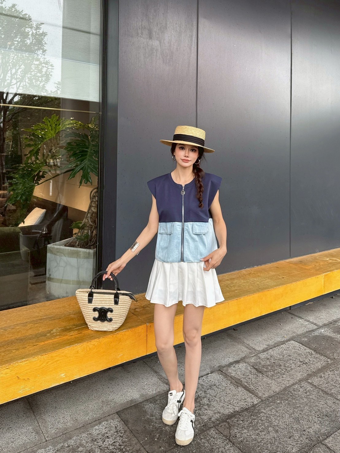Patchwork Denim Jacket
