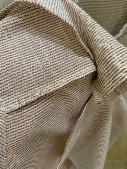 Lace Trim V-Neck Shirt V领蕾丝拼接衬衫*4 Colors