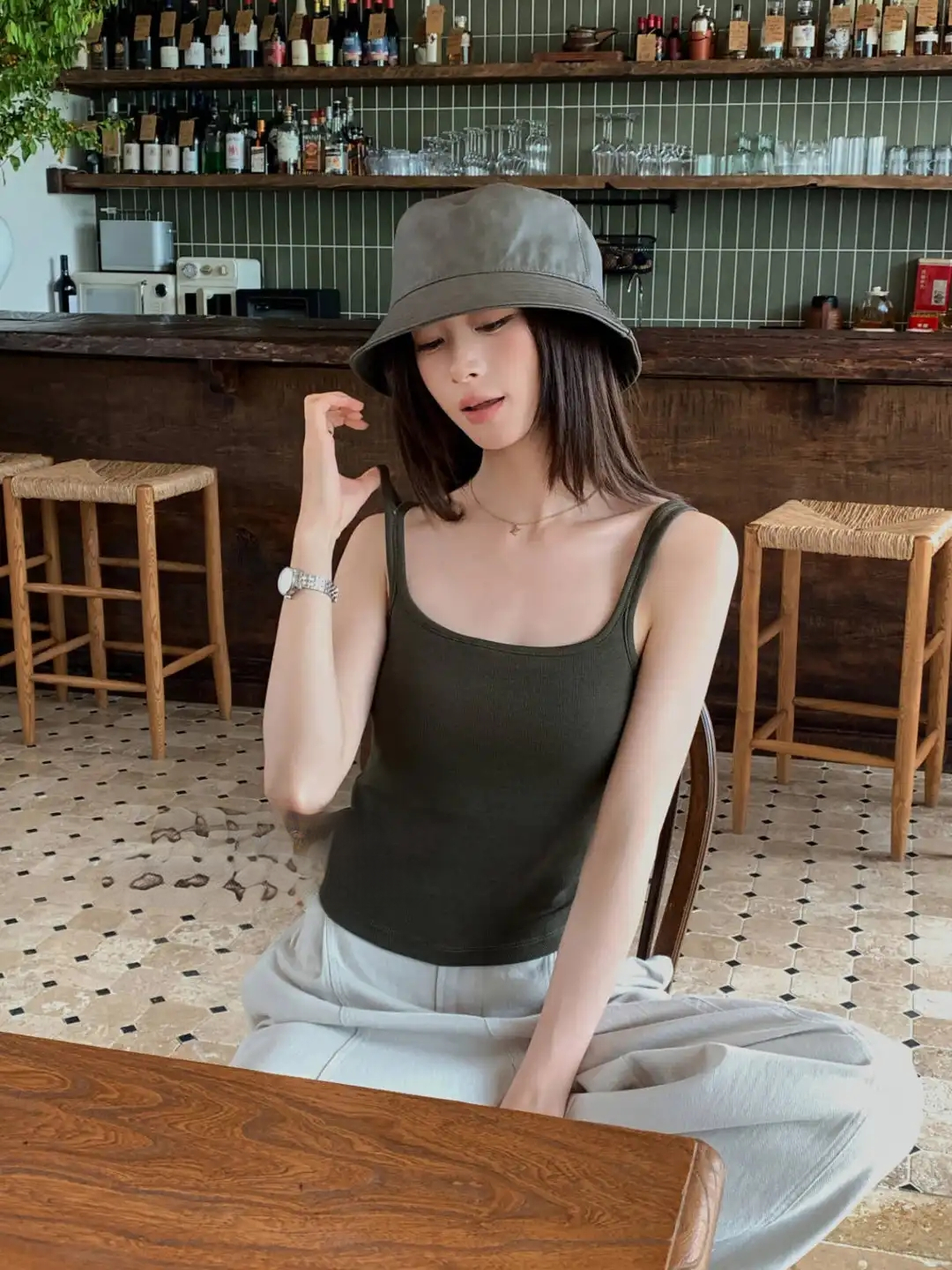 带胸垫美背背心*12 Color