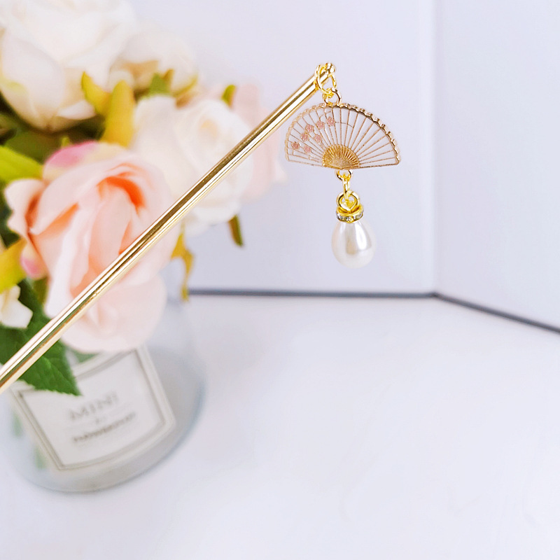 扇子步摇发簪*3 Colors
