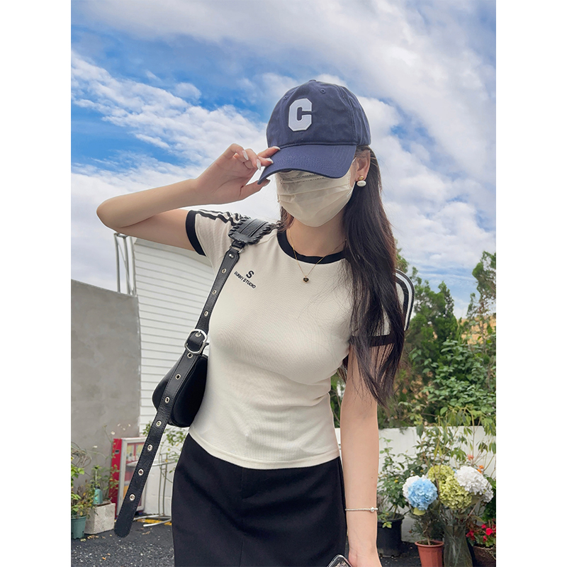 Retro Colorblock Tee 美式撞色T恤*3 Colors