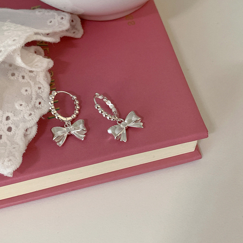 Sweet Bow Ear Clips 少女感蝴蝶结耳扣 