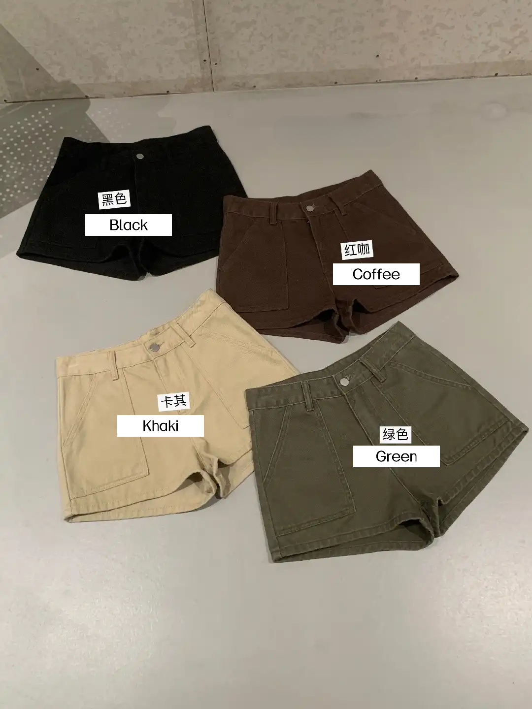 LINEA Vintage Denim Shorts 复古工装牛仔短裤* 3 Colors