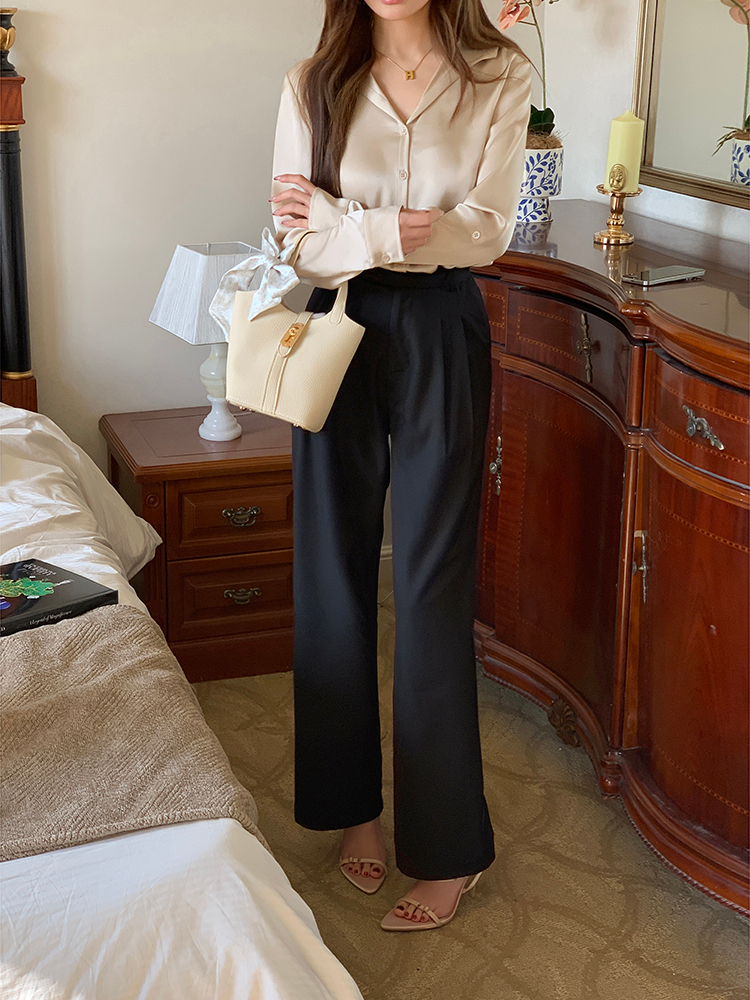 CHIC Wide Leg Suit Pants 简约阔腿西装裤