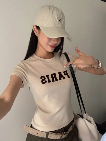 Paris Letter T-shirt