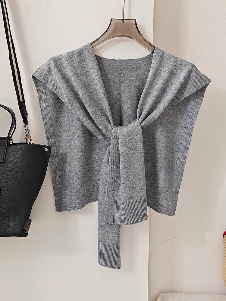 Basic Shoulder Wrap Shawl 纯色小披肩*11 Colors