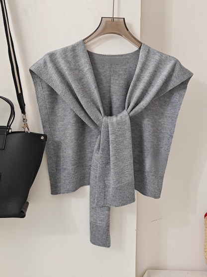 Basic Shoulder Wrap Shawl 纯色小披肩*11 Colors