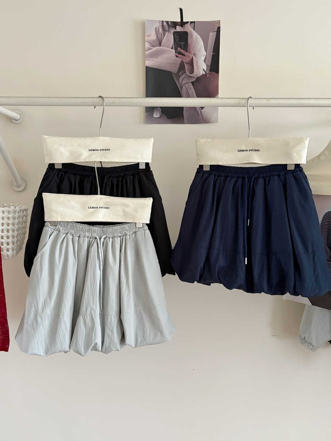 轻户外运动风 | 夹克连帽上衣+花苞裙2件套*3 Colors