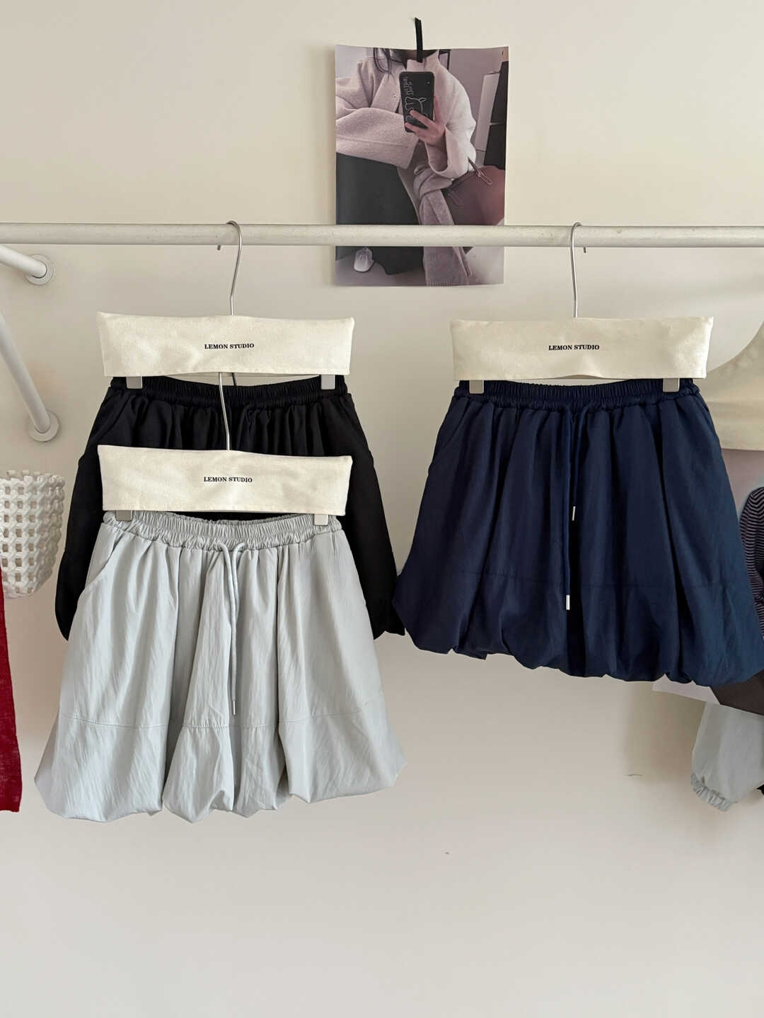 轻户外运动风 | 夹克连帽上衣+花苞裙2件套*3 Colors