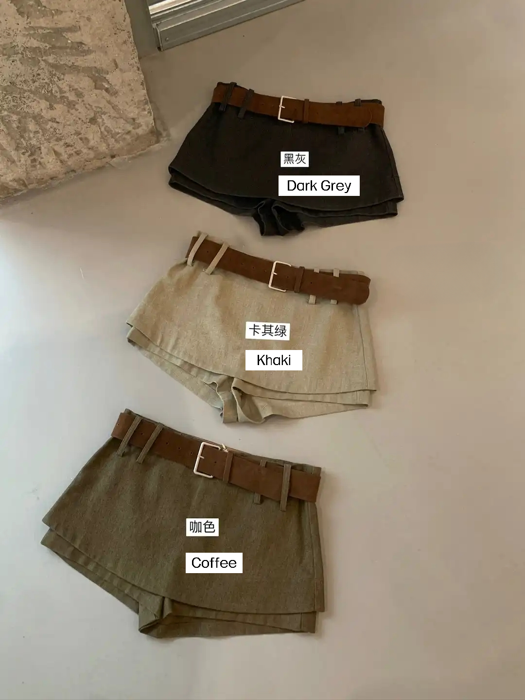 CHIC High-Waist Skort 独特好看！高腰防走光半身裙* 3 Colors