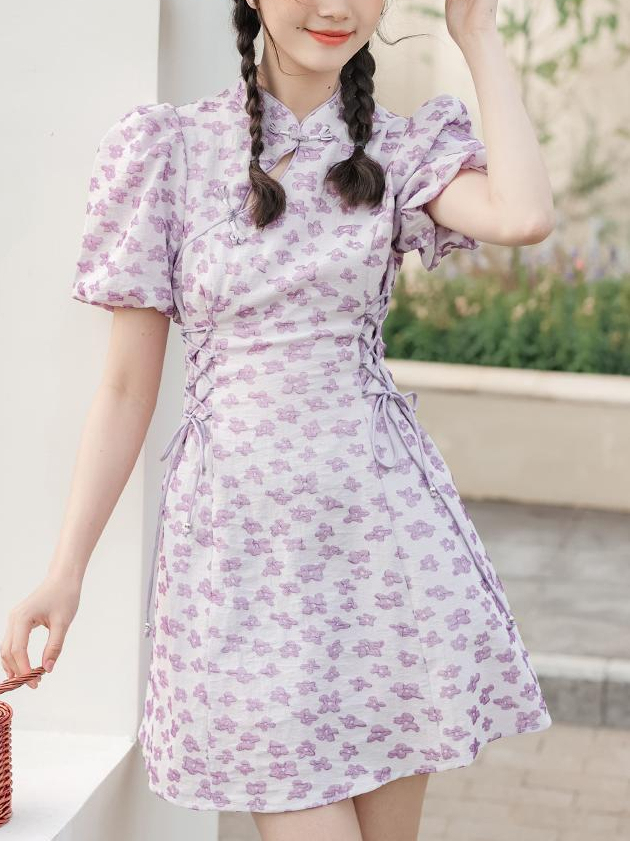 Qipao Dress for Women 2025 Summer New Style New Chinese Style Artistic Retro Design Improved Version Dress