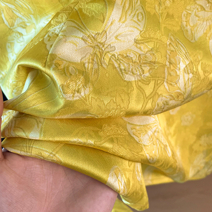 Real Shot New Chinese Style National Style Elegant Stand Collar Jacquard Classical Pattern Ethnic Style Improved Summer Top and Shorts Set