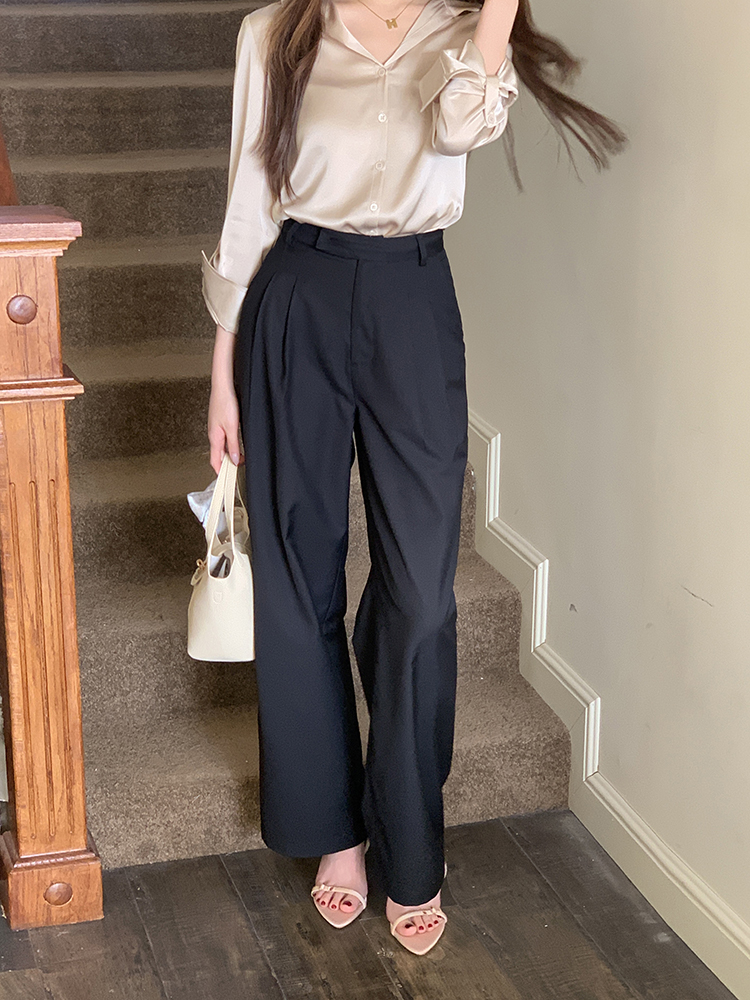  CHIC Wide Leg Suit Pants 简约阔腿西装裤