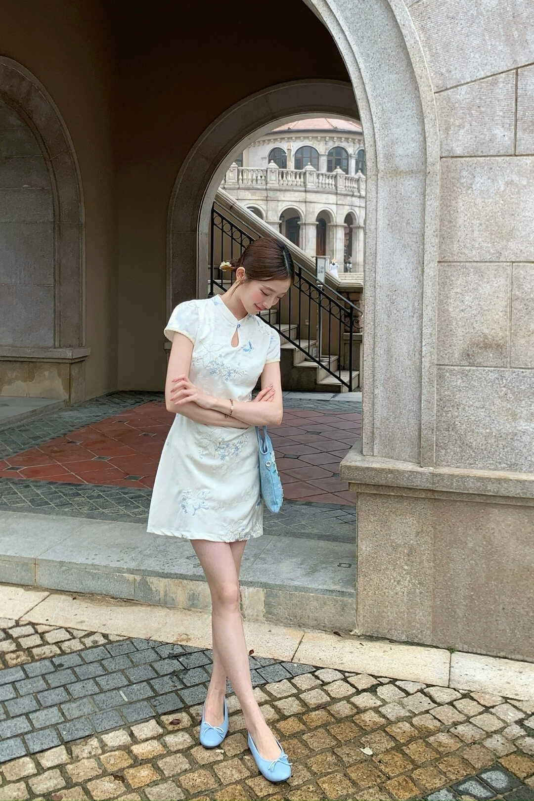 Elowen Embroidered Cheongsam气质温婉刺绣旗袍*2 Colors