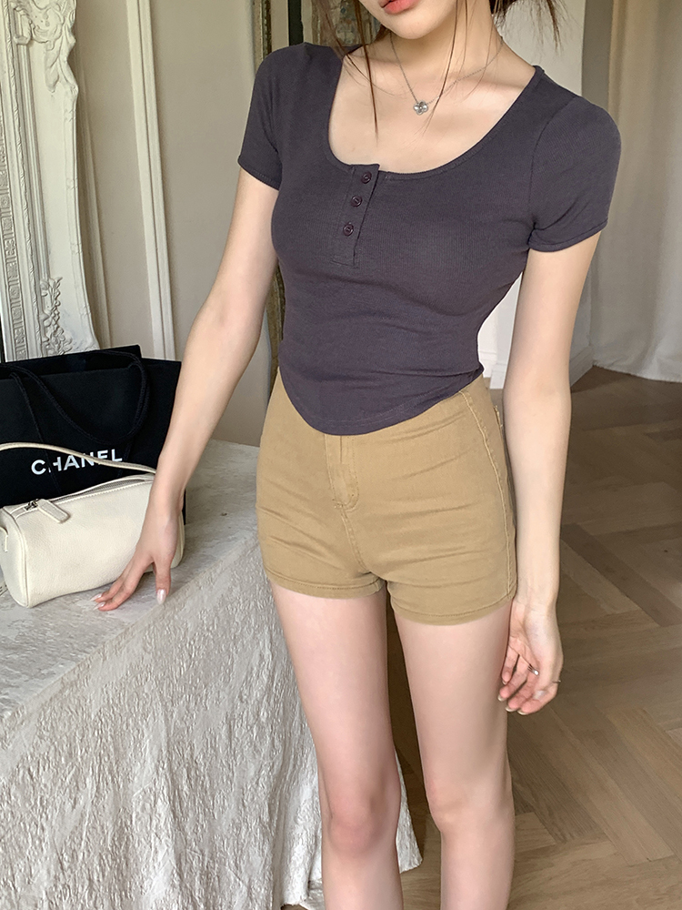 Hot Girl Denim Shorts 美式辣妹牛仔短裤*3 Colors