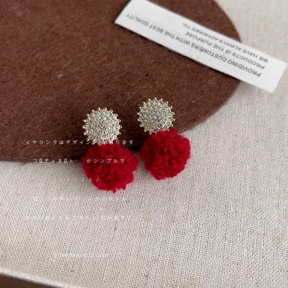 Festive Bloom Earrings 过年款耳环