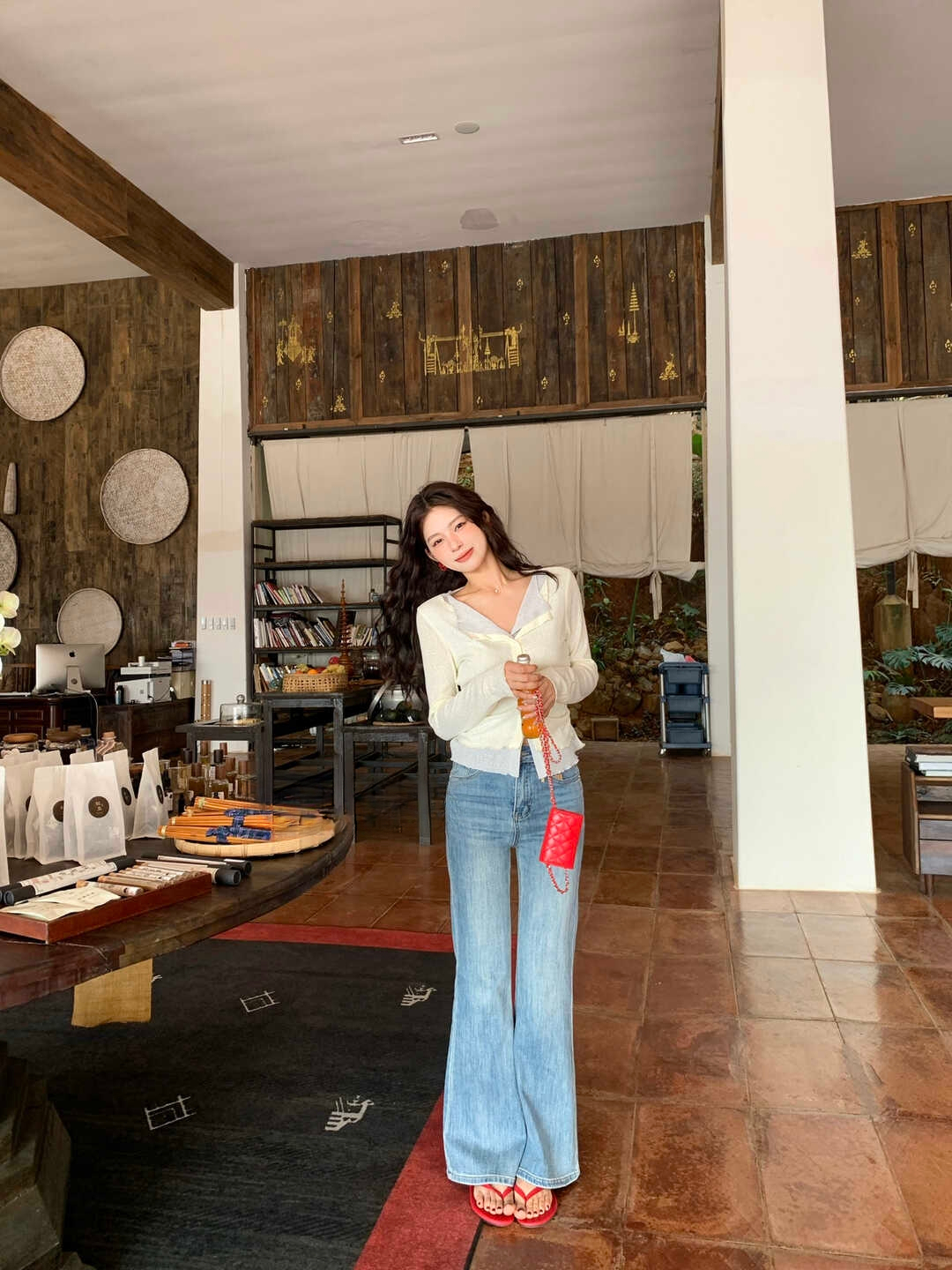 Korean Style Colorblock Faux Two-Piece Casual Top 韩系百搭撞色假两件休闲上衣*6 Colors