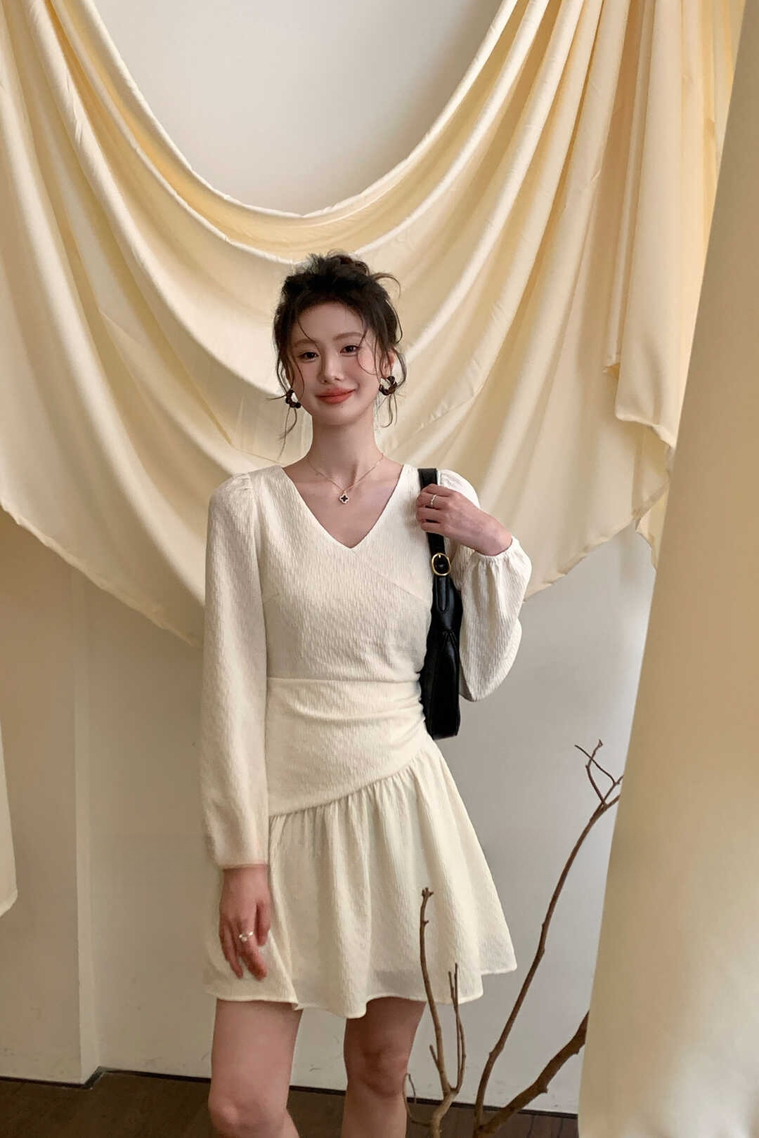 Sweet and Gentle Style One-Piece Dress 甜美温柔风连身裙*2 Colors