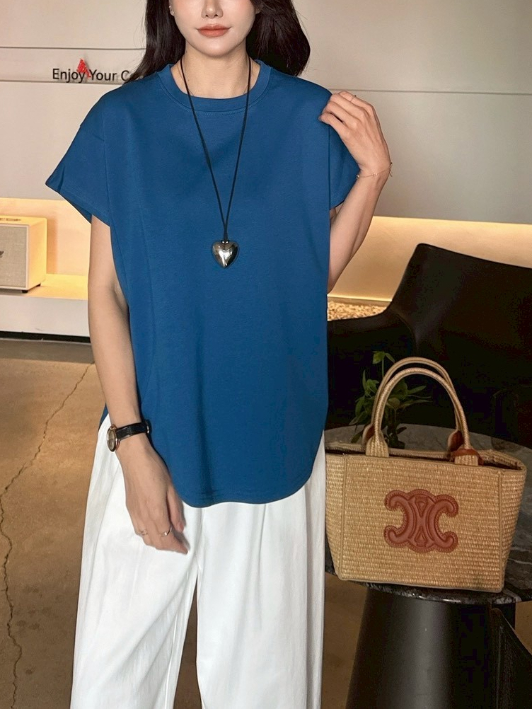 Solid Color Cotton Top 纯色棉上衣*6 Colors