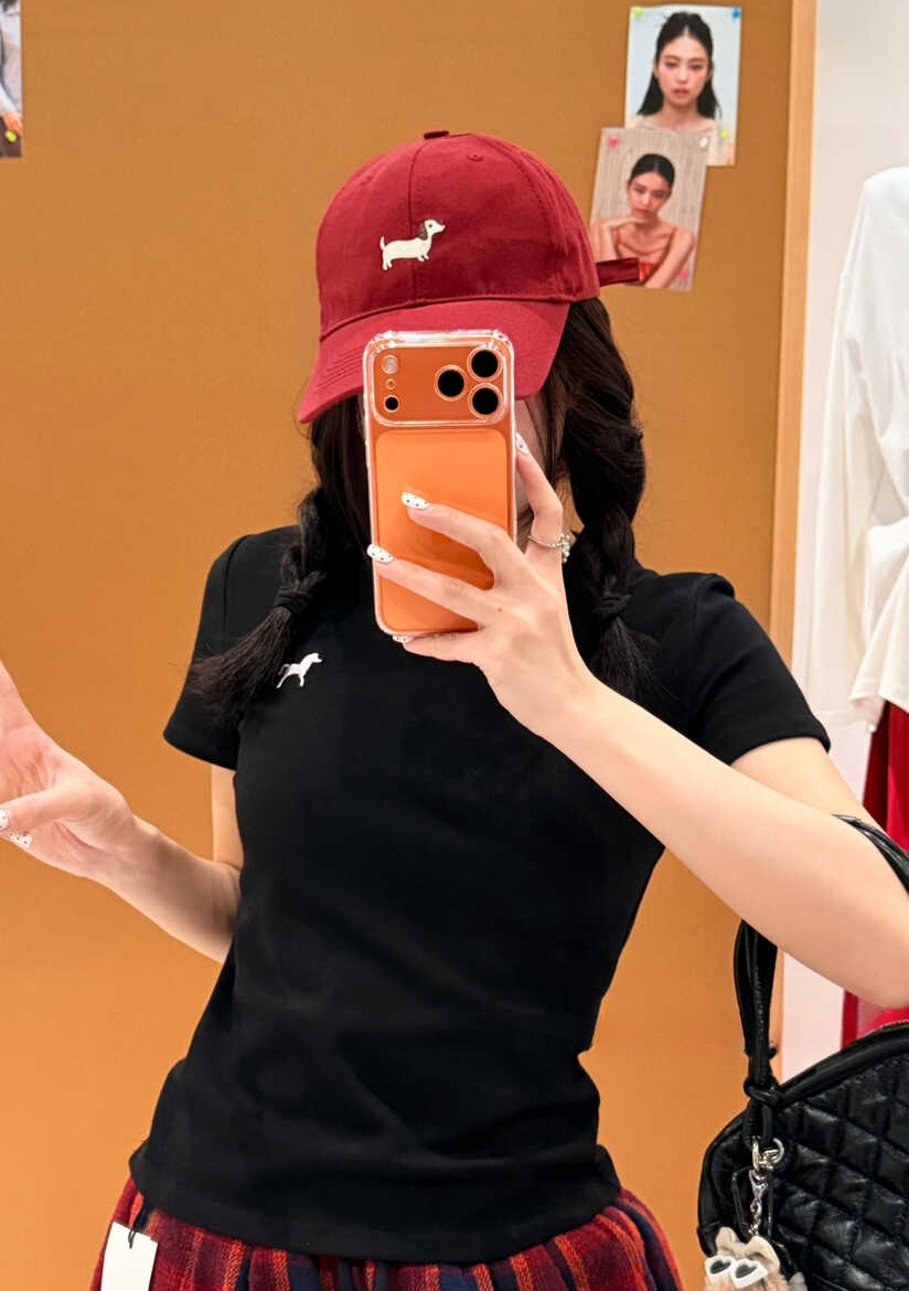 Embroidered Pony Slim Fit T-Shirt 刺绣小马修身T恤*3 Color