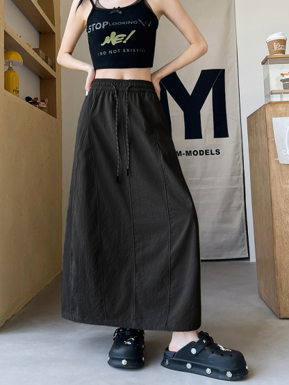 EVERYDAY Cargo Skirt 抽绳工装裙*5 Colors