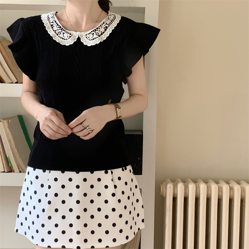 Sweet Knit T-Shirt 甜美针织T恤*4 Colors