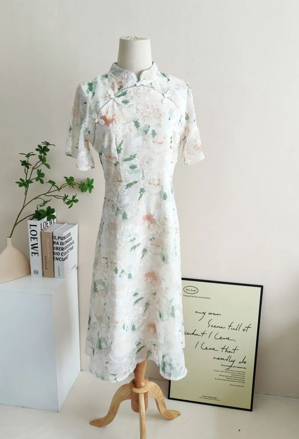 Chiffon Floral Dress 雪纺碎花裙 