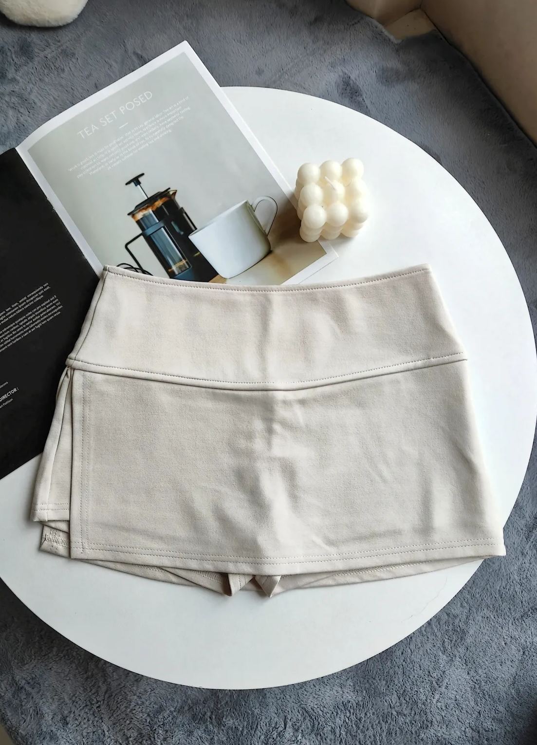 Side Slit Yoga Skirt 防走光开叉半裙*2Colors