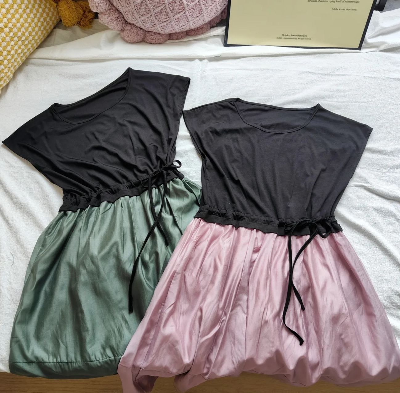 Belle A-Line Dress 法式连衣裙* 2Colors