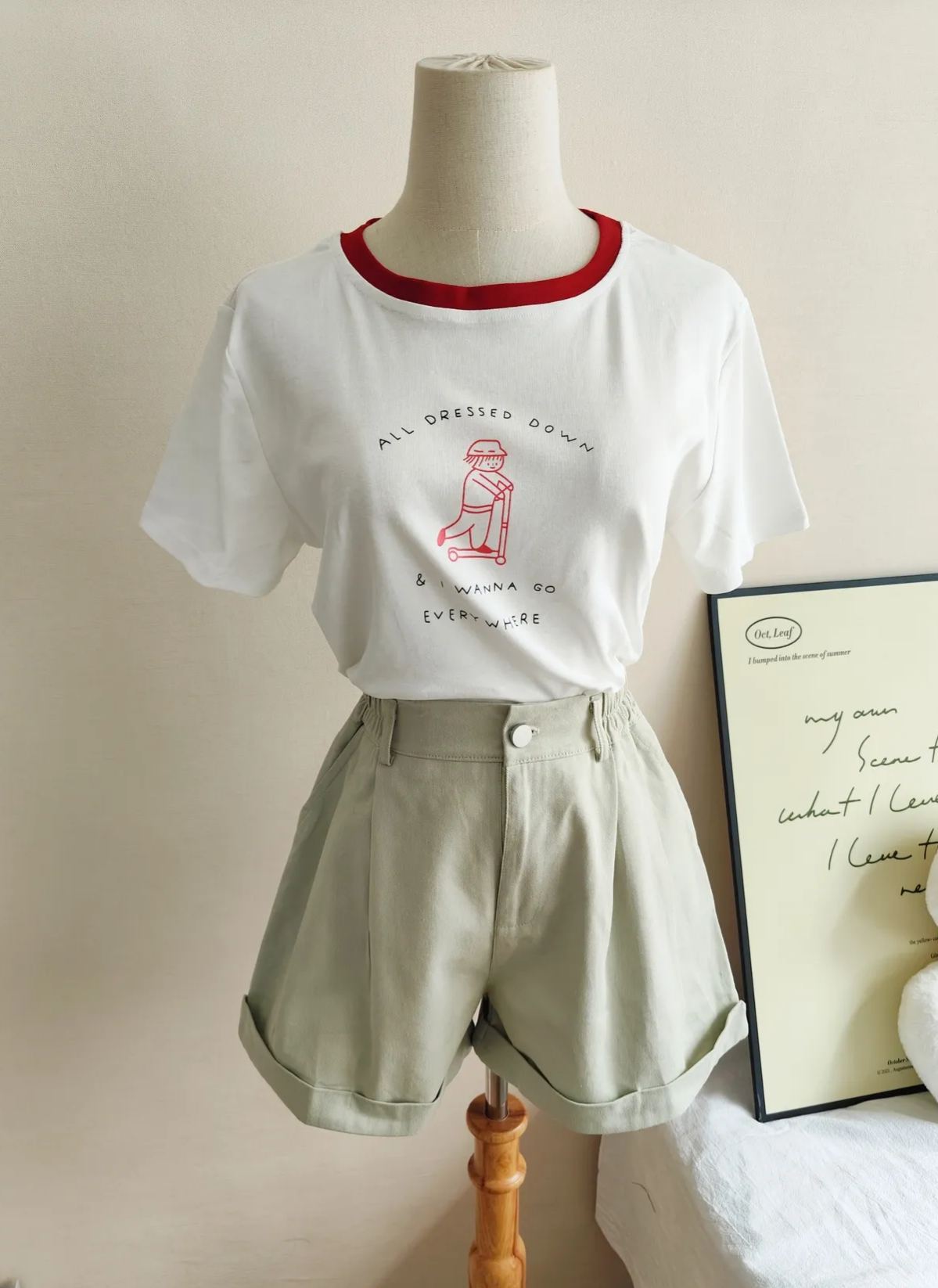 Sweet Candy Shorts 糖果色直筒短裤*4Colors