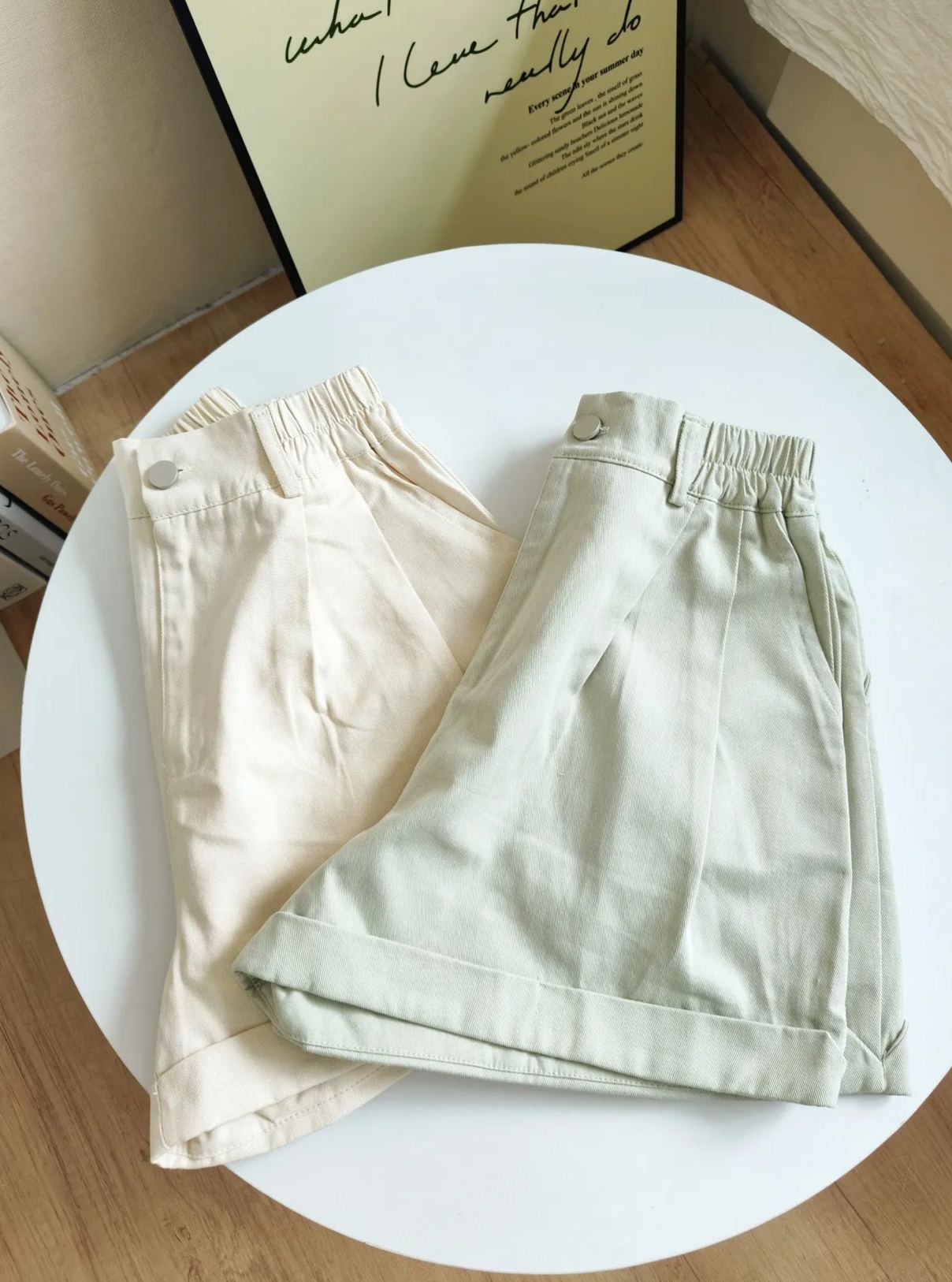 Sweet Candy Shorts 糖果色直筒短裤*4Colors