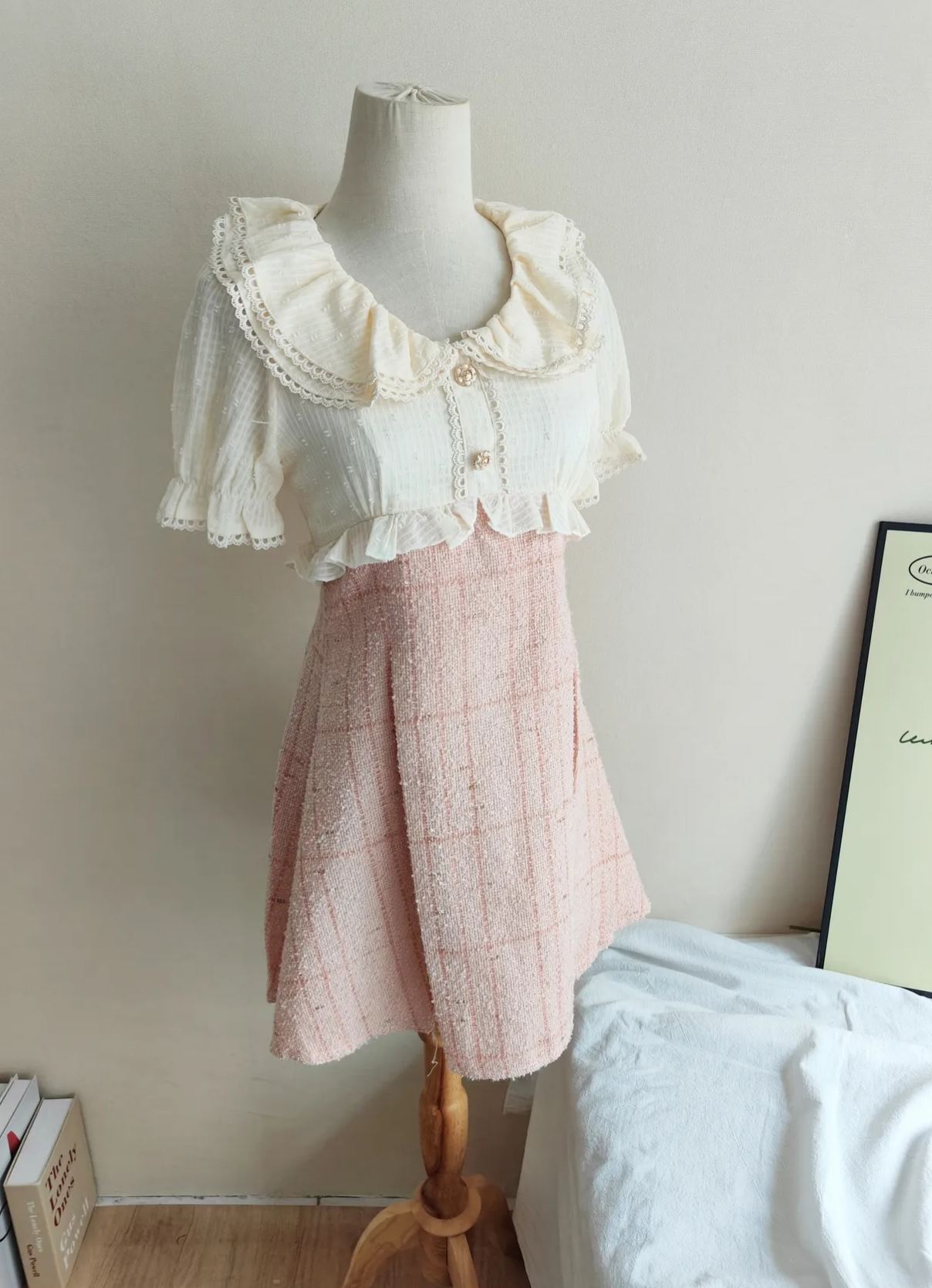 First Love Sweet Cream Dress 初恋奶甜连身裙