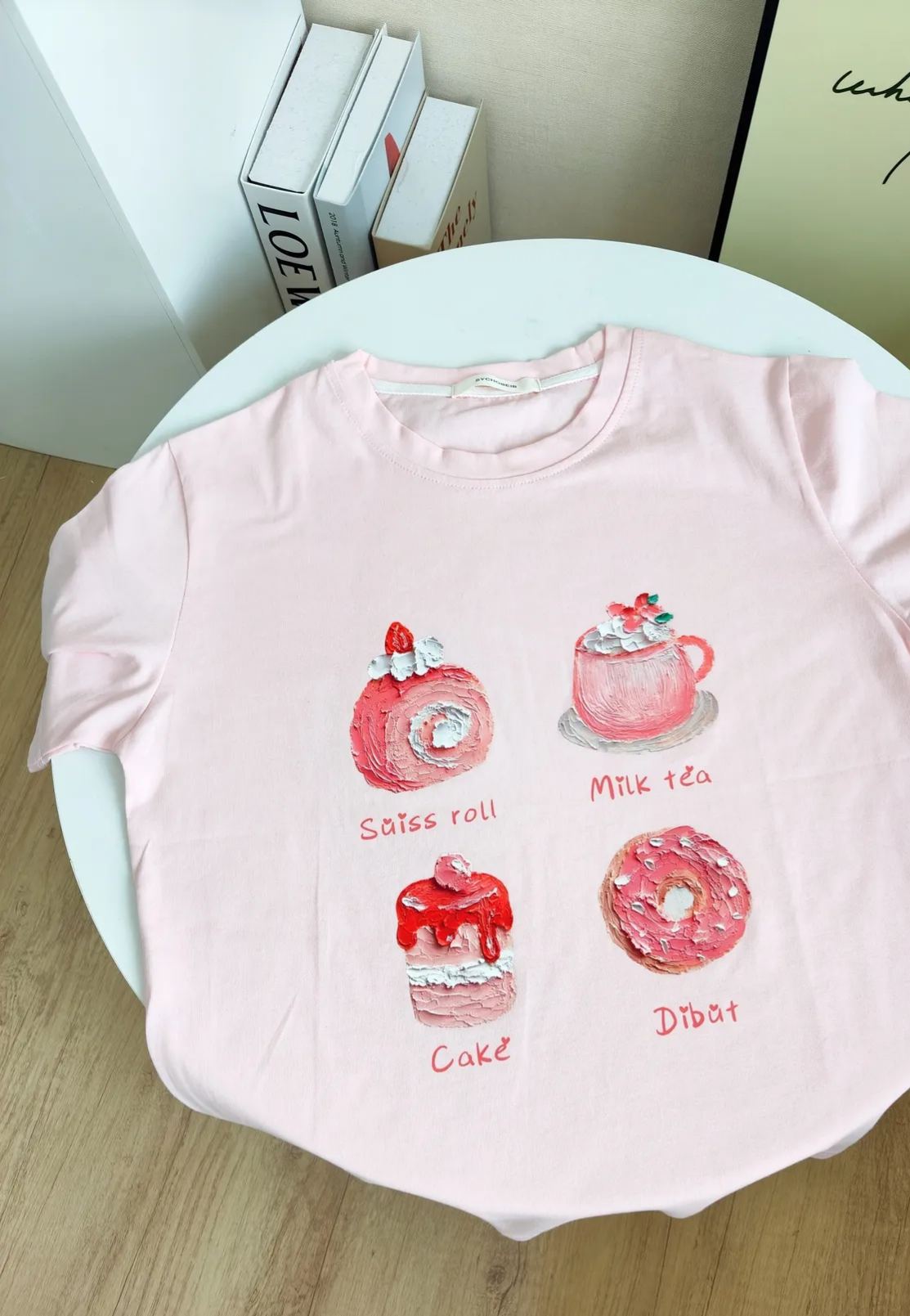 Letters Graphic Tee 油画字母短袖Tee*3 Colors