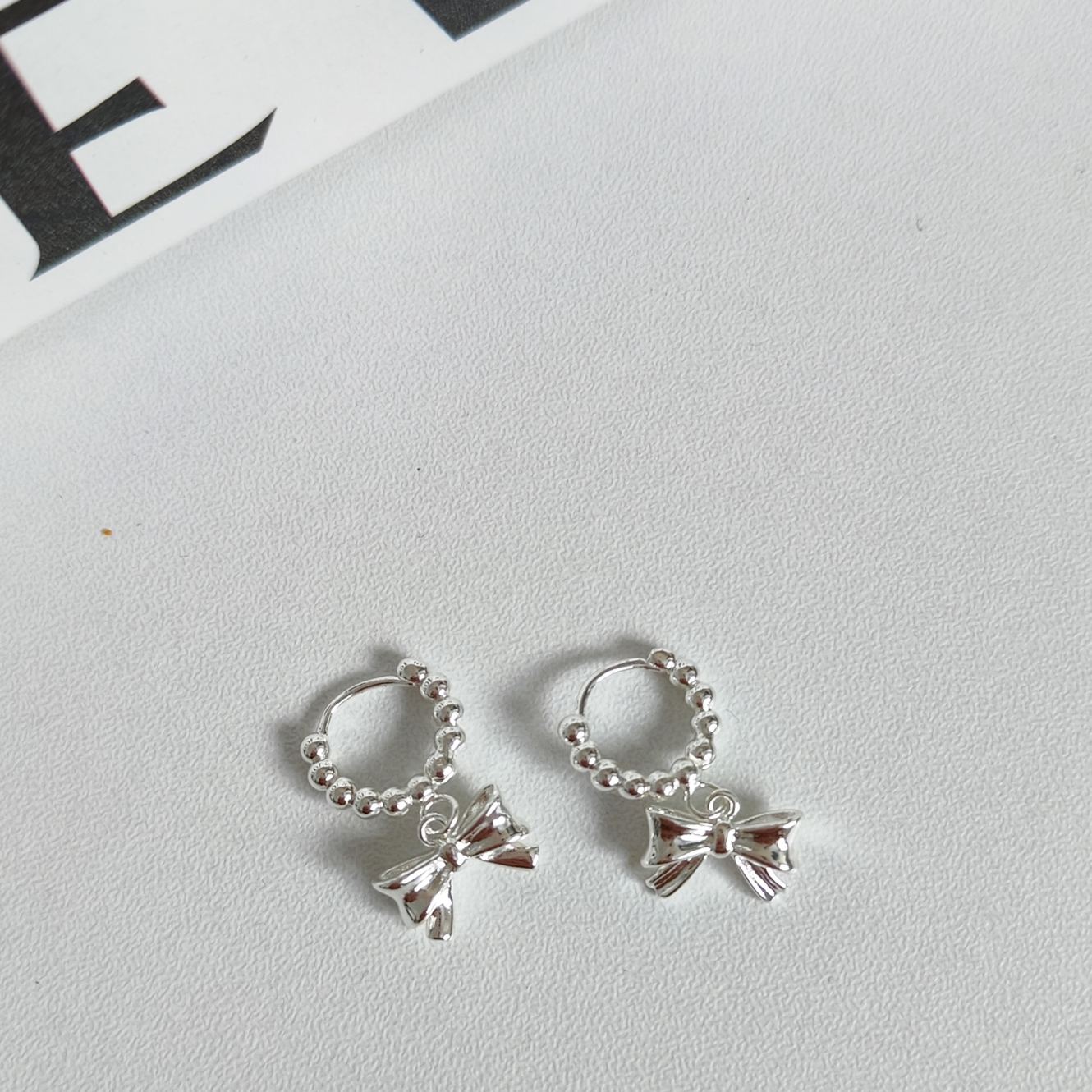 Sweet Bow Ear Clips 少女感蝴蝶结耳扣 