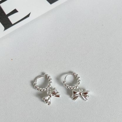 Sweet Bow Ear Clips 少女感蝴蝶结耳扣 