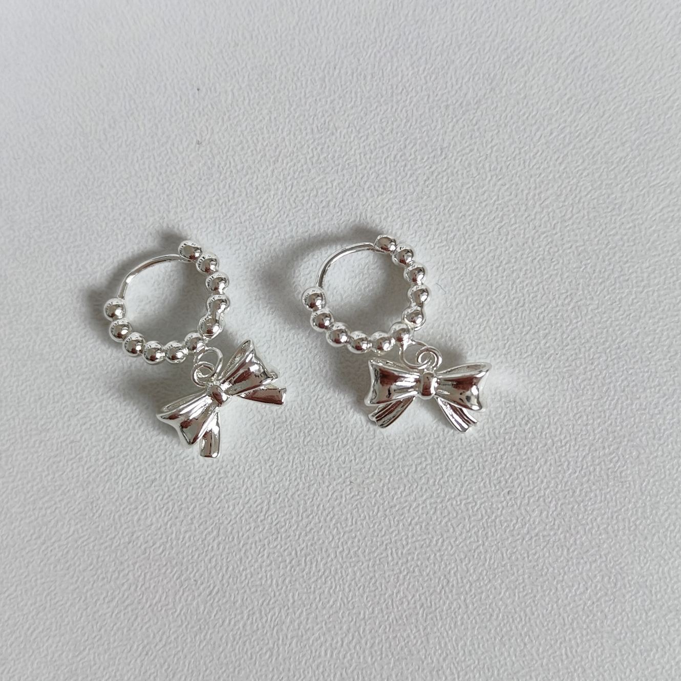 Sweet Bow Ear Clips 少女感蝴蝶结耳扣 