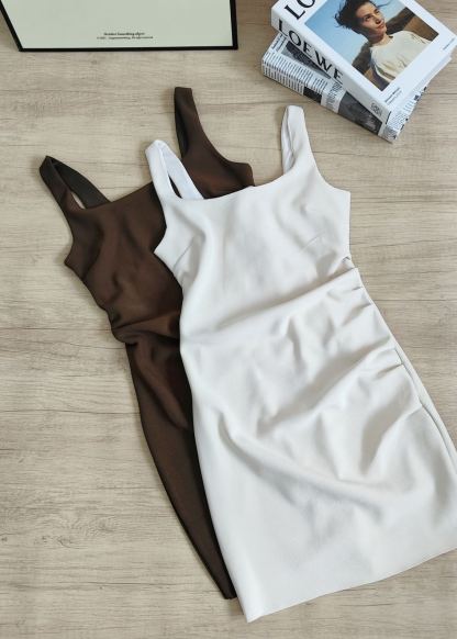 Mireya Strap Dress 简约背心连衣裙*2 Colors