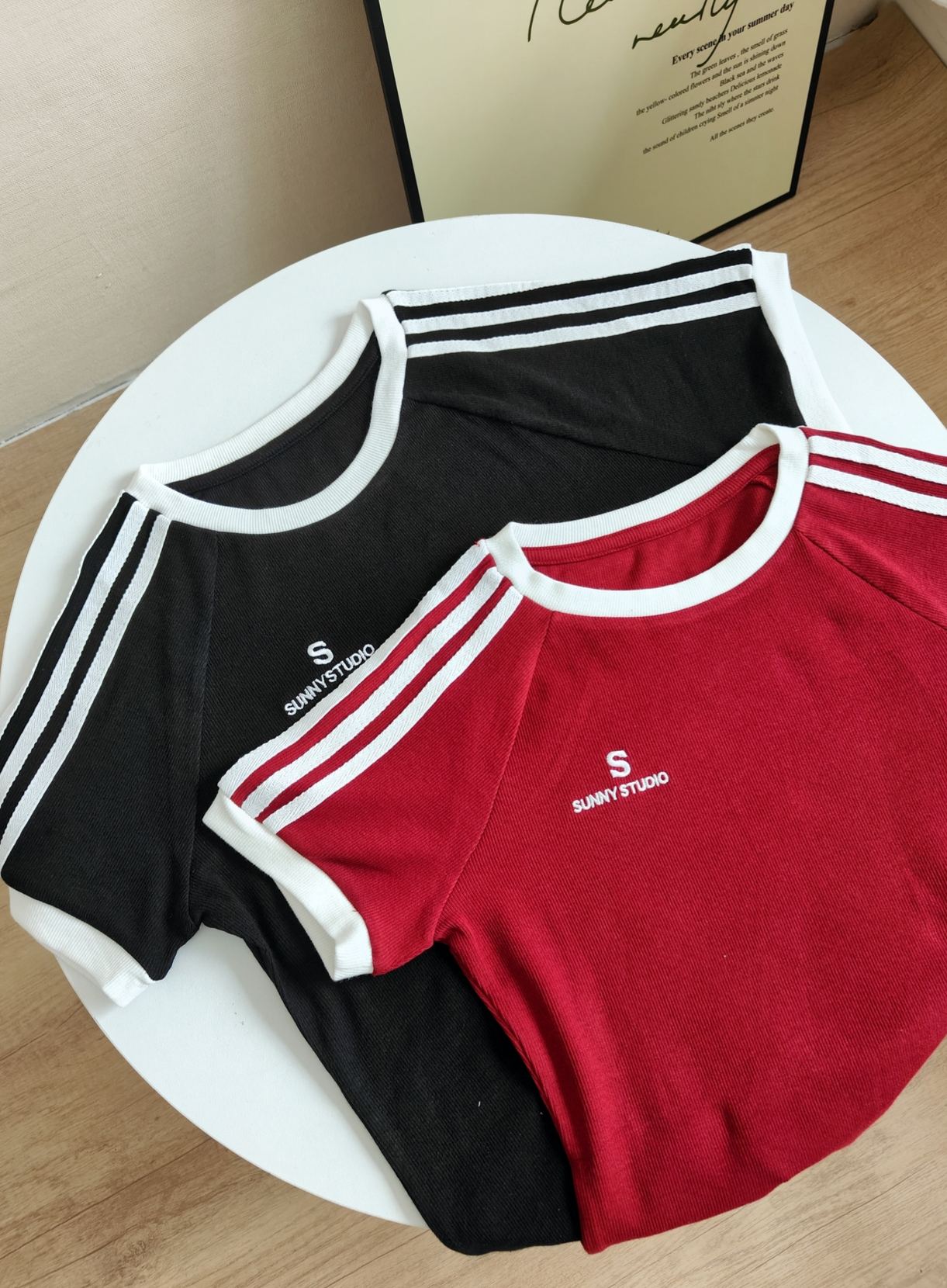 Retro Colorblock Tee 美式撞色T恤*3 Colors