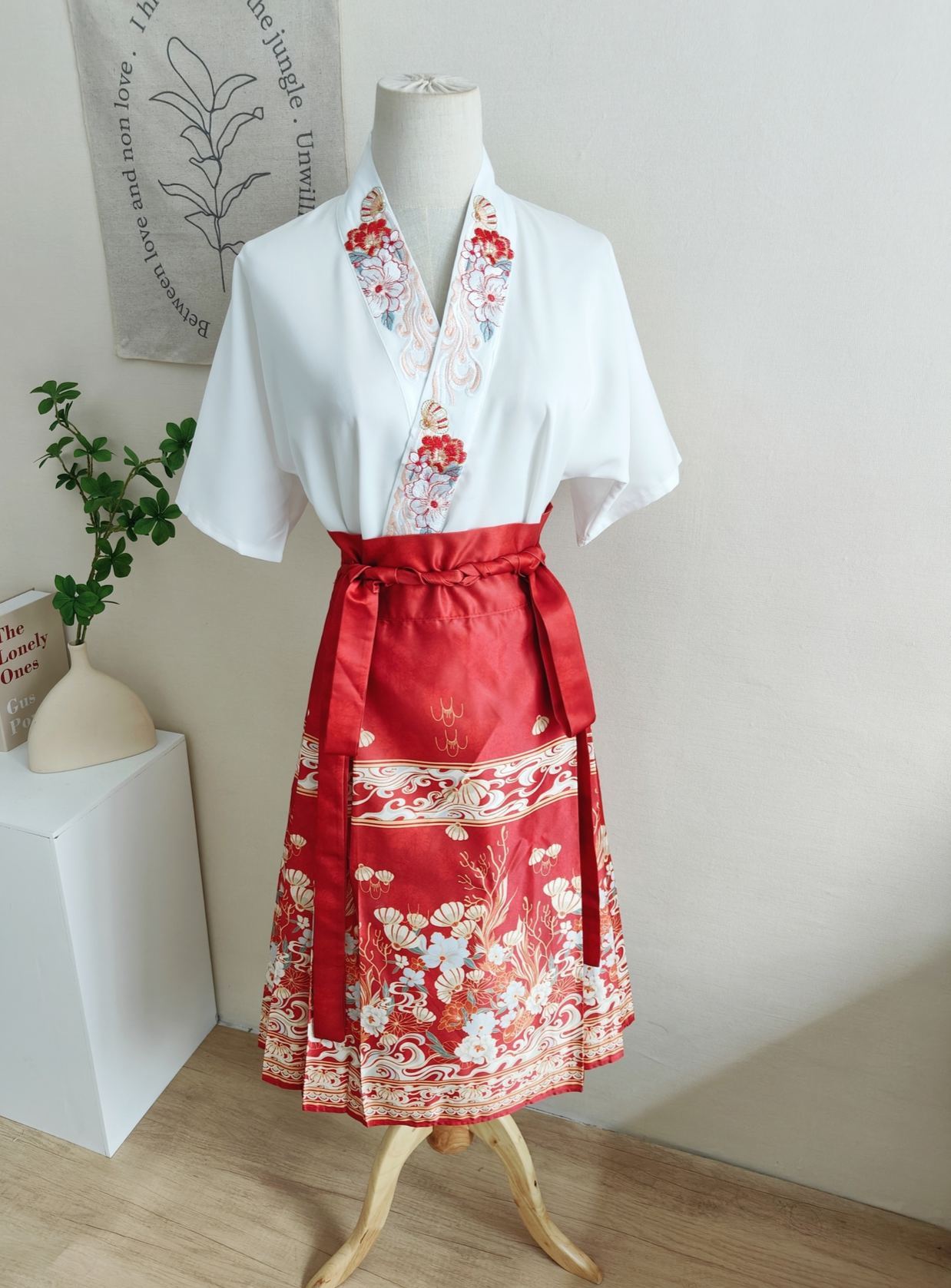 5698 Midi Horse-face skirt Set中长款马面裙套装