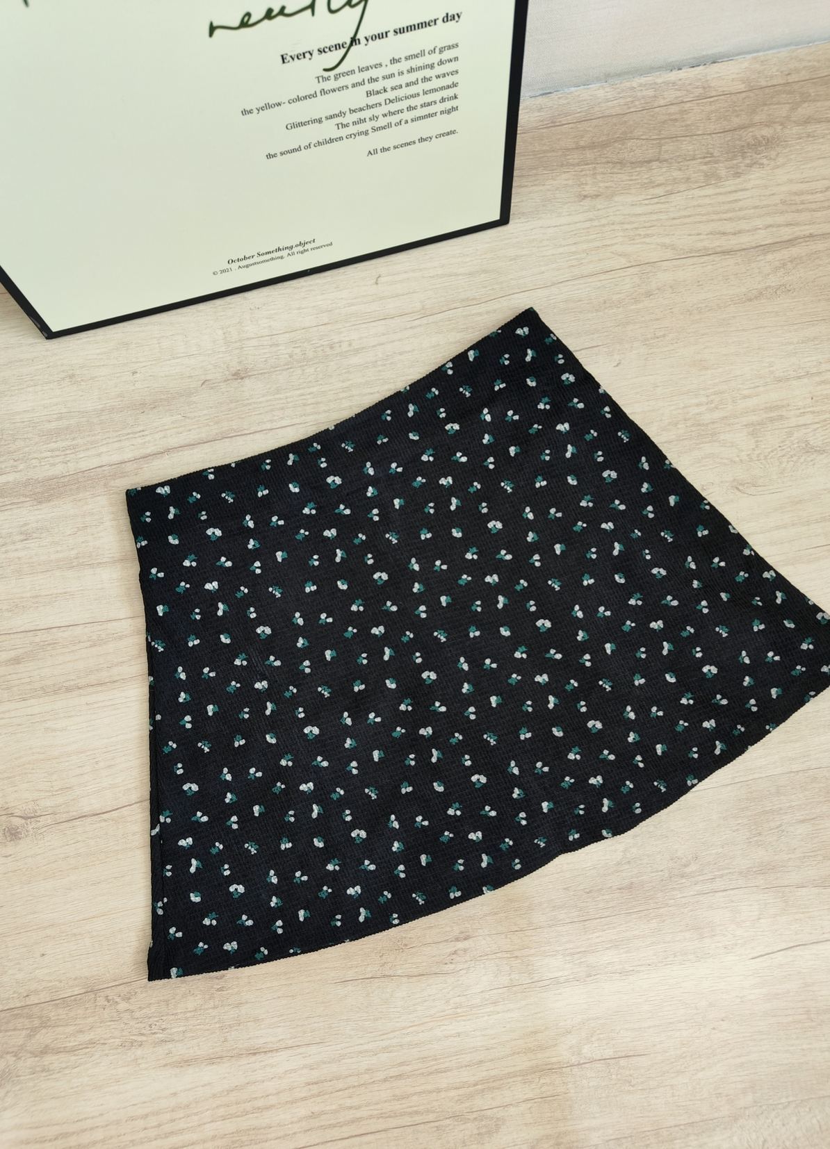 Floral Print  Skirt 小碎花短裙