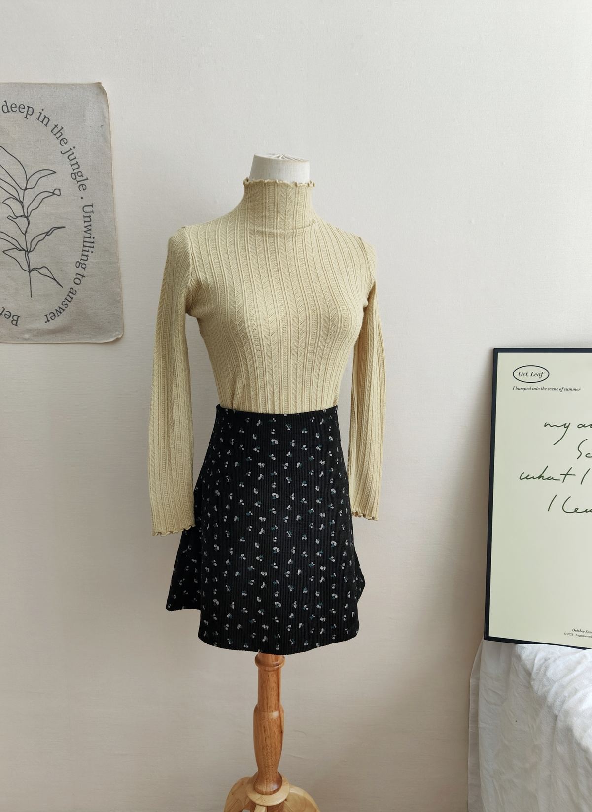 Floral Print  Skirt 小碎花短裙