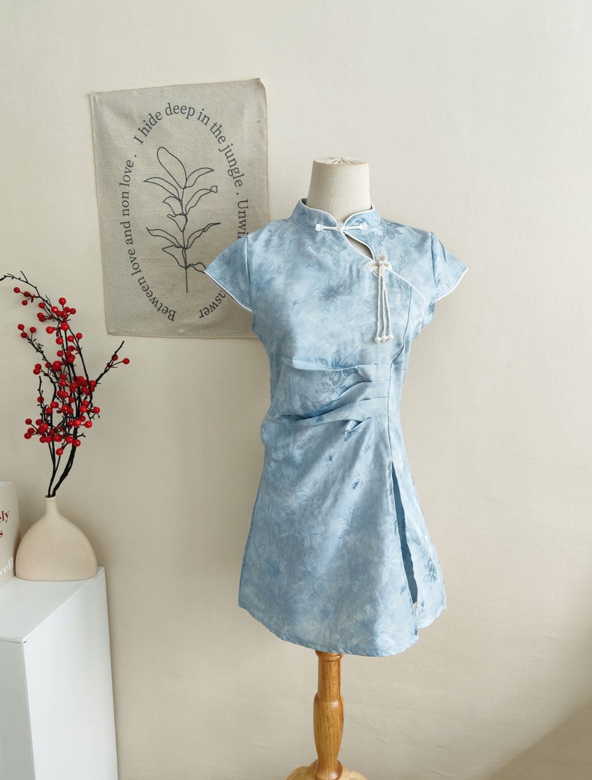 Bloom in Ink Chinese Style Set 水墨芳影中式2件套*2 Colors